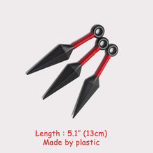 Load image into Gallery viewer, Naruto Costume Naruto Ninja Pack with 3 Kunai Headband Leg Band Bag