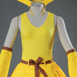 Women and Kids Pokemon Costume Pikachuu Personification Cosplay Sets