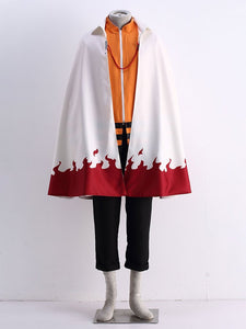 Anime Naruto Uzumaki 7th Hokage Naruto Cosplay Halloween Costume