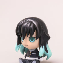 Load image into Gallery viewer, 6Pcs Demon Slayer Figure Rengoku Kyoujurou Kanroji Mitsuri Iguro Obanai Cute Chibi Toys