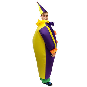 Inflatable 4 Kinds of Funny Joker Cosplay Costume Halloween Christmas Party For Adults