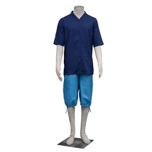 Spirited Away Cosplay Haku Costume Kimono Suit For Men