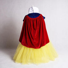 Load image into Gallery viewer, High Quality Princess Costume Snow White Dress With Accessories For Girls Party