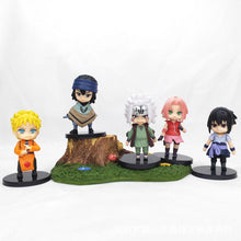 Load image into Gallery viewer, 12Pcs 6cm Cute Chibi Naruto Figure Naruto Itachi Gaara Kakashi Sasuke Figure Toys
