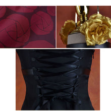 Load image into Gallery viewer, Women Spy x Family Costume  Yor Forger Briar Cosplay Black Dress with Accessories