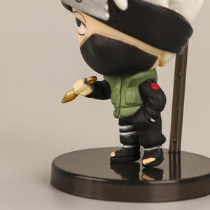8Pcs 6cm Naruto Figure Naruto Itachi Sasuke Gaara Kakashi Cute Chibi Figure Toys