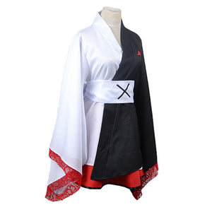 4 PCS Danganronpa Costume Monokuma Cosplay Suit Set Black and White