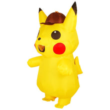 Load image into Gallery viewer, Inflatable Pokemon Detective Pikachu Cosplay Costume Halloween Christmas Party For Adults and Kids