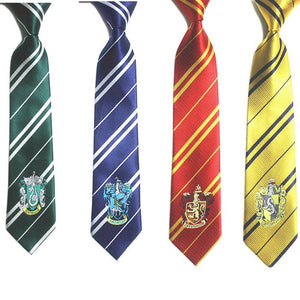 Harry Potter Cosplay Costume Robe With Badge and Tie For Kids And Adults