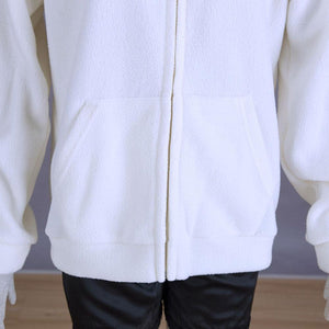 Women and Kids Sailor Moon Costume White Cat Artemis Embroidered Cosplay Sweatshirt