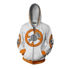 Load image into Gallery viewer, Mens Star Wars Jacket Darth Vader Printed Zippered Hoodie Sweatshirt