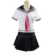 Load image into Gallery viewer, 6 PCS Danganronpa Costume Mioda Ibuki Cosplay Dress Set Sailor Suit