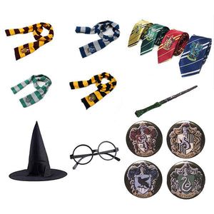 7PCS Harry Potter Cosplay Costume Robe For Kids And Adults
