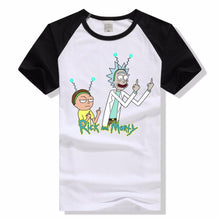 Load image into Gallery viewer, Mens Rick and Morty Cotton Tee Shirt Crew Neck Printed Summer Casual Tops