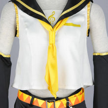 Load image into Gallery viewer, Vocaloid Costume Kagamine Rin Cosplay Set For Women and Kids