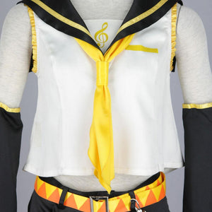 Vocaloid Costume Kagamine Rin Cosplay Set For Women and Kids