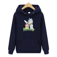 Load image into Gallery viewer, Rick and Morty Cotton Hoodies Pullover Printed Sweatshirts For Men