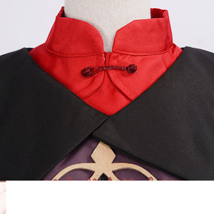 Genshin Impact Costume HuTao Cosplay Full Set Halloween Costume For Women