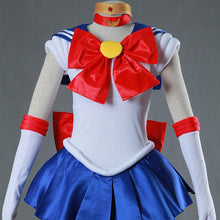 Load image into Gallery viewer, Sailor Moon Costume Sailor Moon Tsukino Usagi Cosplay Full Fight Sets For Women and Kids