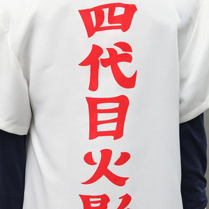 Anime Naruto Costume 4th Hokage Cloak Cosplay Robe