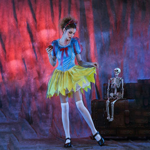 New Halloween Cosplay Bloody Mary Fairy Snow White Devil Costumes Female