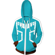 Load image into Gallery viewer, Mens My Hero Academia Printed Zippered Trainning Suit Hoodie Sweatshirt