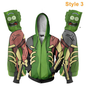 Mens Rick and Morty Hoodies 3D Printed Sweatshirts