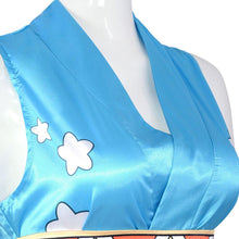 Load image into Gallery viewer, One Piece Costume Nami Cosplay Dress Set with Back Bow For Women Halloween Carnival Costumes 