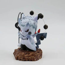 Load image into Gallery viewer, 10cm Naruto Figure Pikachu Cosplay Naruto Madara Sasuke Senju Hashirama Cute Figure Toys