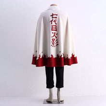 Load image into Gallery viewer, 2 PCS Anime Naruto Costume 7th Hokage Cloak Cosplay Robe With Hokage Hat