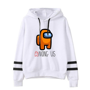 Game Among Us Printed Pullover Hoodie Sweatshirt Unisex