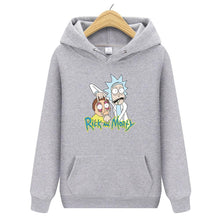 Load image into Gallery viewer, Rick and Morty Cotton Hoodies Pullover Printed Sweatshirts For Men