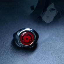 Load image into Gallery viewer, 10PCS Naruto Accessories Uchiha Clan All Sharingan Printed Rings With Box