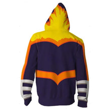 Load image into Gallery viewer, Mens My Hero Academia Printed Zippered Trainning Suit Hoodie Sweatshirt