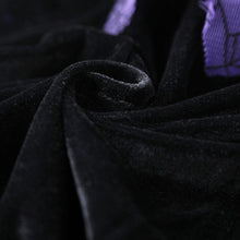 Load image into Gallery viewer, Girls Witch Costume Robe Halloween Witch Cosplay Purple Robe with Witch Hat