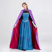 Load image into Gallery viewer, Women&#39;s Frozen Costume Princess Anna Cosplay Sequin Dress With Wig
