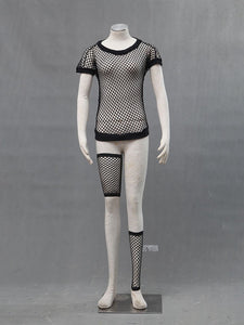 Naruto Shippuden Nara Temari Cosplay Clothes Set