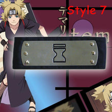 Load image into Gallery viewer, 18 Styles Naruto Kakashi Accessories Cosplay Costumes HeadBands