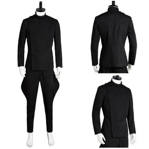 Star Wars Cosplay Costumes Imperial Officer Uniform Black Suit + Hat + Belt