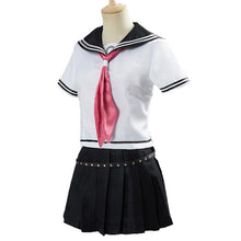 Load image into Gallery viewer, 6 PCS Danganronpa Costume Mioda Ibuki Cosplay Dress Set Sailor Suit