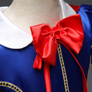 Kid's High Quality Snow White Costume Princess Costumes Dress With Accessories