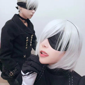 NieR:Automata Costume YoRHa No.2 Type B Cosplay Set For Kids and Women