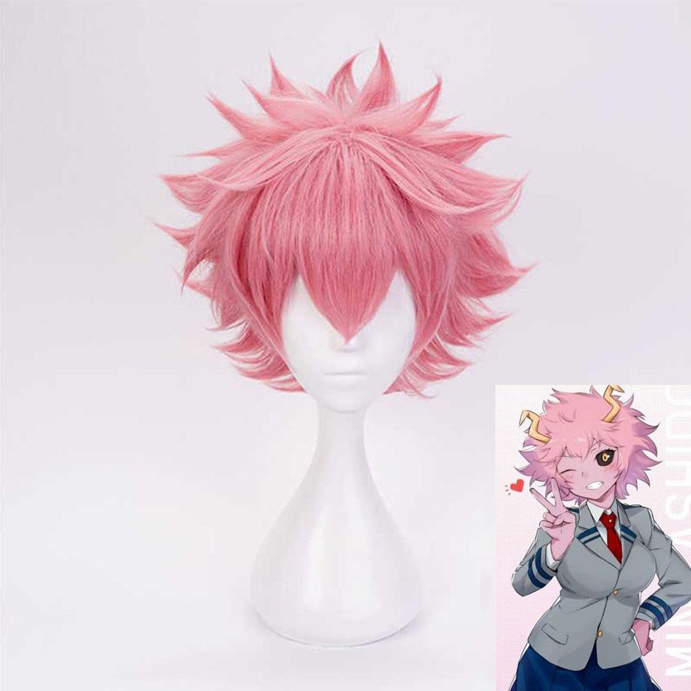 My Hero Academia Ashido Mina Cosplay Wigs