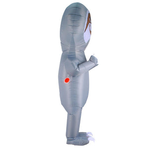 Inflatable Sloth Flash Cosplay Costume Blow Up Suit Helloween Christmas Party For Adults and Kids