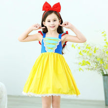 Load image into Gallery viewer, Princess Snow White Costume Summer Dress With Accessories For Girls Party