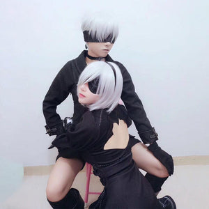 NieR:Automata Costume YoRHa No.2 Type B Cosplay Set For Kids and Women