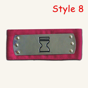 18 Styles Naruto Kakashi Accessories Cosplay Costumes HeadBands