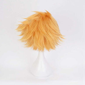 My Hero Academia Denki Kaminari Training/Gym Suit Costumes With Wigs Unisex