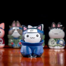 Load image into Gallery viewer, 8Pcs 7cm Cat Cosplay Naruto Figure Naruto Itachi Sasuke Sakura Kakashi Cute Chibi Toys
