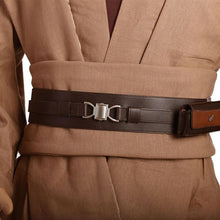Load image into Gallery viewer, Star Wars Costume Kenobi Jedi TUNIC Cosplay Costume Brown Shirt 